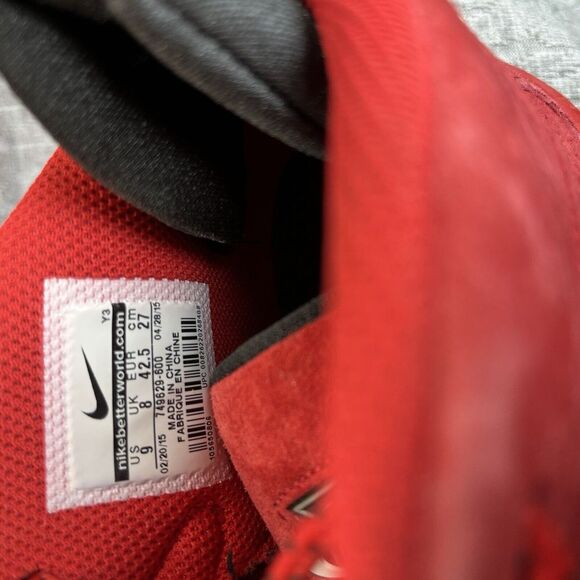 Nike Zoom air Penny 6 Vl Flight Men shoes (9) Y3 (2015) 749629-600 Athletic fit - Picture 7 of 8